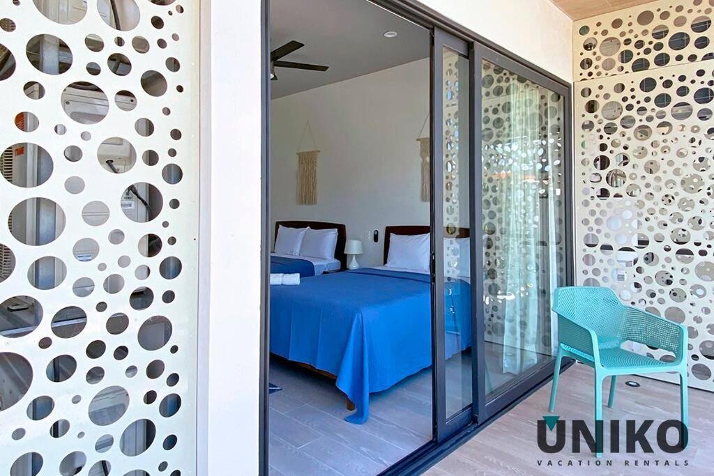 1 Block To The Beach 2Br 6Pax Rooftop Pool King Bed 普拉亚卡门 外观 照片