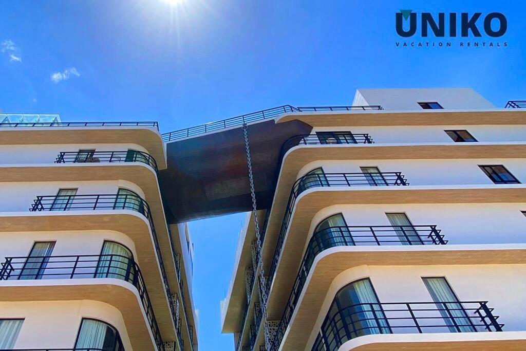 1 Block To The Beach 2Br 6Pax Rooftop Pool King Bed 普拉亚卡门 外观 照片