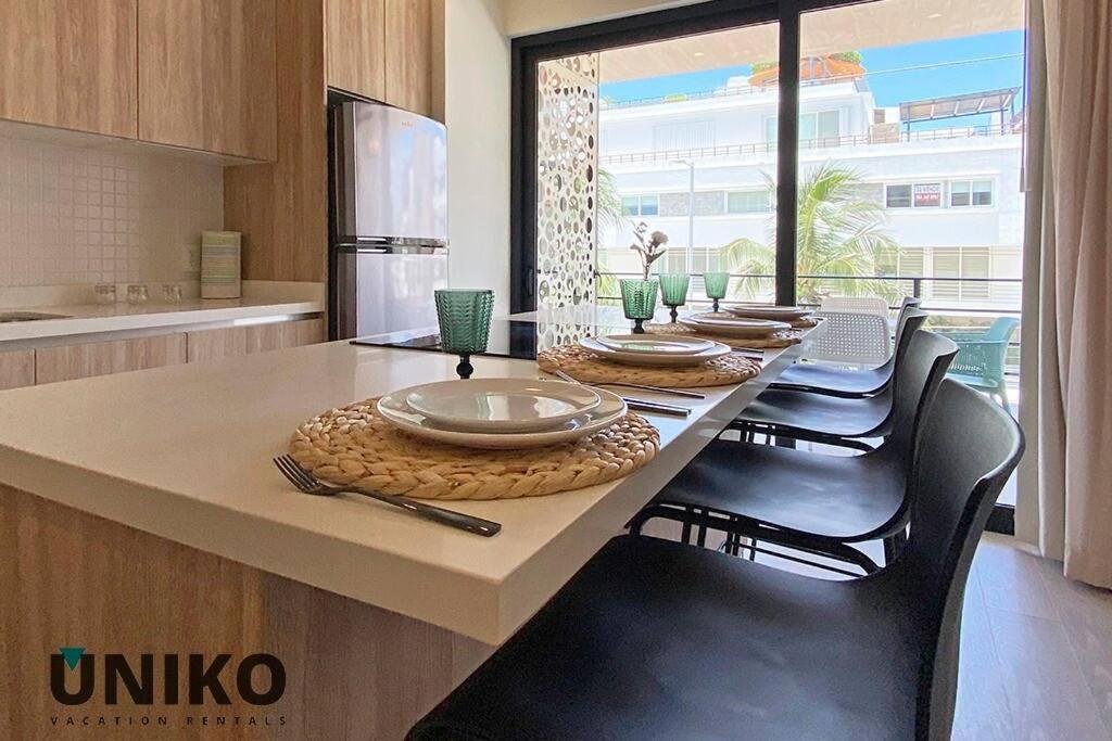 1 Block To The Beach 2Br 6Pax Rooftop Pool King Bed 普拉亚卡门 外观 照片