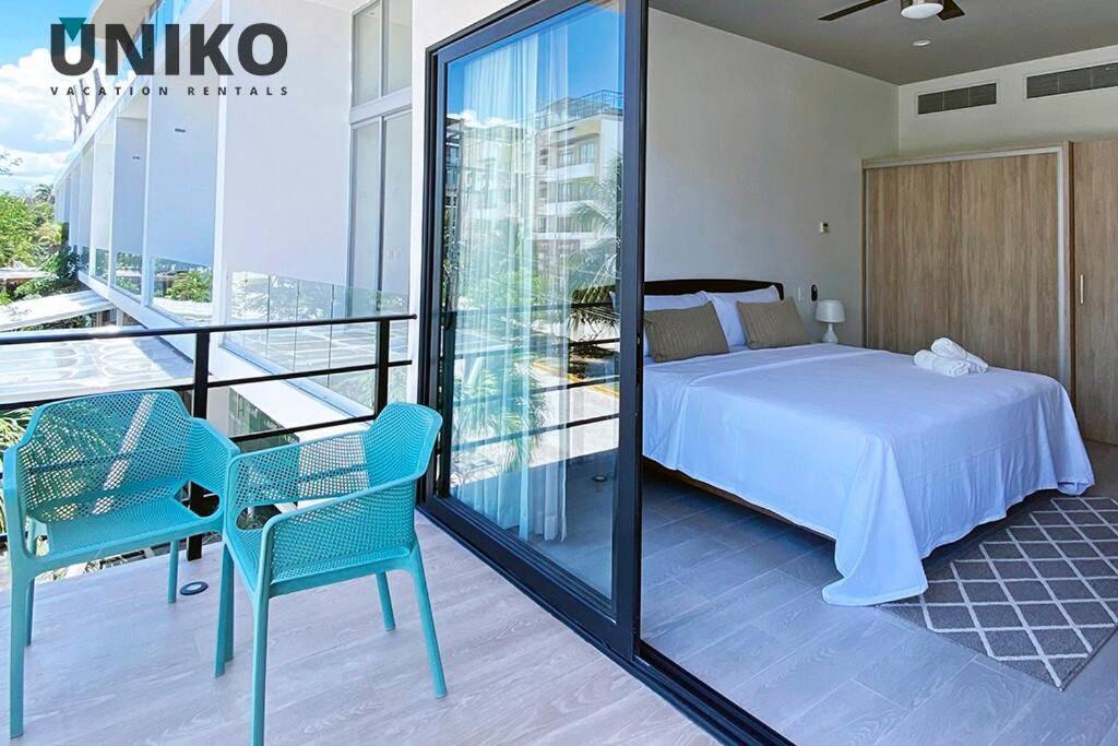 1 Block To The Beach 2Br 6Pax Rooftop Pool King Bed 普拉亚卡门 外观 照片